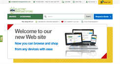 Desktop Screenshot of electricbargainstores.com